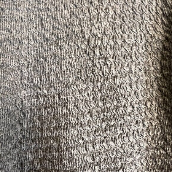 Tempo Paris Gray Cotton Open Front Jacket Silver Detail and Buttons S - Picture 4 of 13